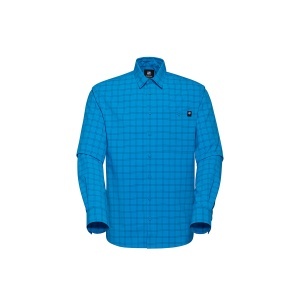Camasa Barbati Mammut Lenni LS Glacier Blue Marine - Img 3