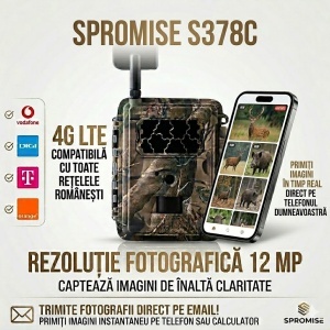Camera 4G cu senzor de miscare Spromise S378C - Img 13