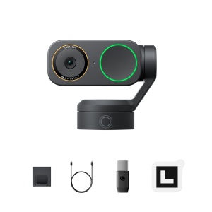 Cameră web Insta360 Link 2 Pro - Graphite Black - Img 3