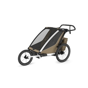 Carucior multisport double Thule Chariot Cross 2, Faded Khaki - Img 6