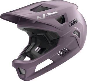 Cască copii MTB full-face Abus YouDrop FF - mov prăfuit