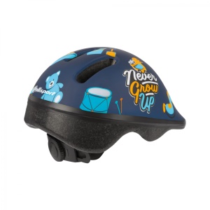 Casca copii Polisport Toys, XXS (44-48) albastra mat - Img 3
