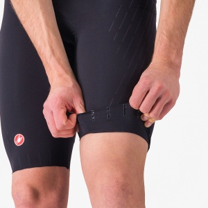 Castelli - costum triatlon cu maneca scurta - Free Sanremo 3 Suit Short Sleeve - negru - Img 4