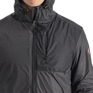 Castelli - Jacheta ciclism cu puf vreme rece sau iarna, Riscalda Jacket - gri inchis - Img 6