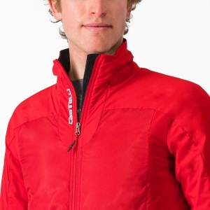Castelli - jacheta iarna 0-12 gr C - Fly Thermal Jacket - rosu aprins - Img 3