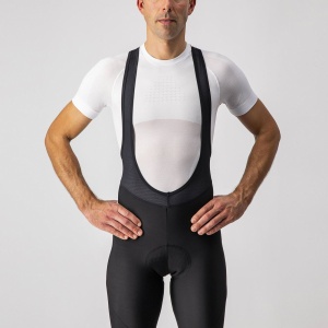 Castelli - pantaloni lungi ciclism pentru barbati cu bretele Entrata bibtights - negru - Img 3