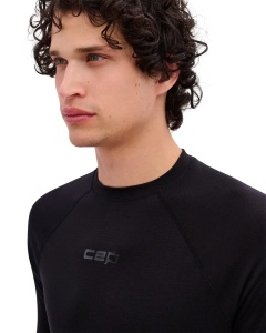 CEP - bluza base layer maneca lunga - Core Run Merino - black - L - Img 5