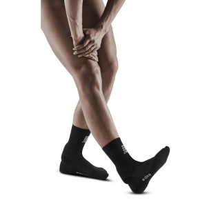 CEP - ortho calcaiul lui Ahile - Achilles Support Compression Short Socks W - Negru - Img 8