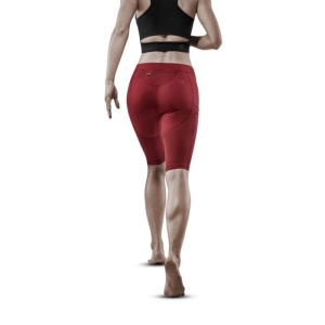 CEP - pantaloni scurti de alergare - Run compression Shorts 3.0 W - Rosu Inchis I Roz - Img 2
