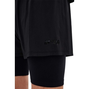 CEP - pantaloni scurti - Ultralight Shorts 2 in 1 - Negru - Img 7