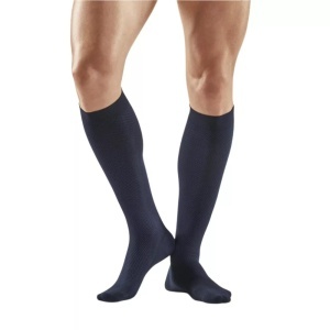 CEP - sosete compresie inalte - business socks tall v2 - blue - Img 3