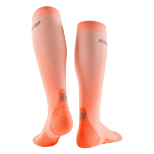 CEP - sosete compresie inalte - Ultralight Compression Socks Tall - Coral I Cream - Img 2