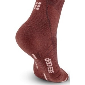 CEP - sosete compresie medii - hiking 80`s mid cut socks W - brown | rose - Img 6