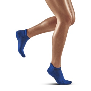 CEP - Sosete de compresie femei model sub glezna The Run Socks No Show W socks - albastru - Img 3
