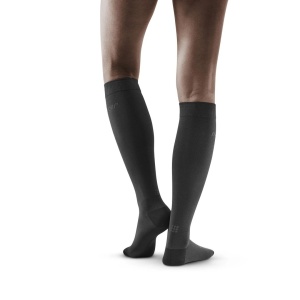 CEP - Sosete lungi compresie pentru femei Business Commuter Tall Compression women Socks - negru gri - Img 4