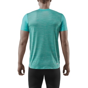CEP - tricou cu maneca scurta - Run Shirt round neck - Ocean - Img 2