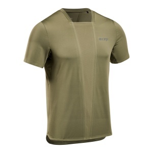 CEP - tricou tehnic - the run shirt short sleeve v4 - olive - Img 3