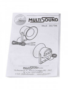 Chematoare prepelita Multisound 30 TM - Img 6