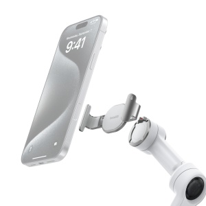 Clemă magnetică pentru telefon Insta360 Flow 2 Pro - Stone Gray - Img 2