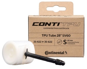 Continental - camera bicicleta TPU 28" - 25-622/35-622 - valva presta 60mm