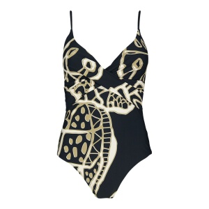 Costum Baie Femei Barts Buhrn Shaping One Piece Black - Img 4