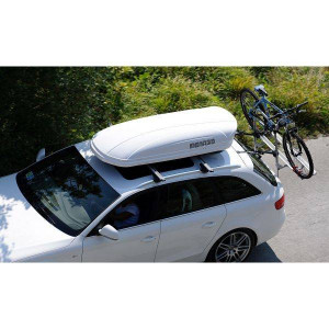 Cutie portbagaj Menabo Mania 400 ABS White, 164x79x36cm - Img 7