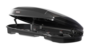 Cutie portbagaj Menabo Satellite 600 DUO ABS Black, 197x94x45 cm - Img 10