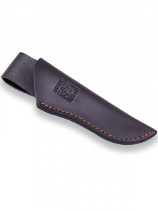 Cutit JOKER ARRUI lama 9cm maner lemn toc piele CO64 - Img 2