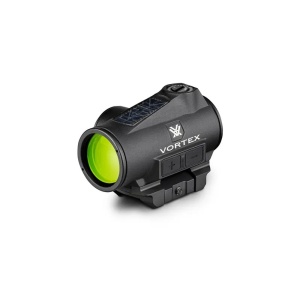 Dispozitiv de ochire green dot Vortex Crossfire II Solar CF2-GD2-SLR, 1x, punct verde 2 MOA, panou solar Auto D-TEC, motion activation, night vision, montura Picatinny/Weaver