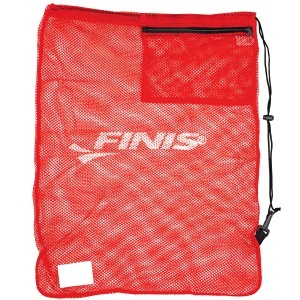 Finis - Mesh Drawstring Bag Red