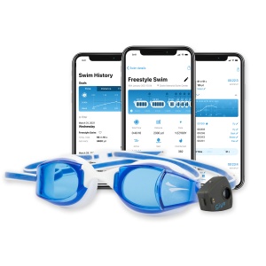 Finis - ochelari inot adulti Smart Google Kit - alb albastru - Img 1