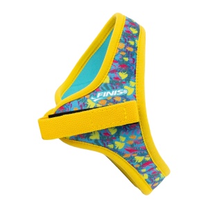 Finis - ochelari inot pentru copii DragonFlys Fish Tint - galben albastru cu lentile albastre - Img 2