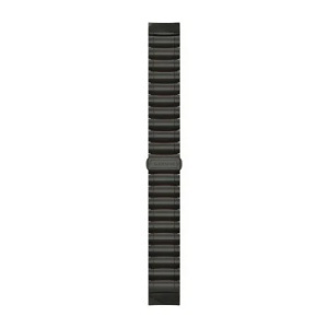 Garmin - curea metalica - QuickFit 22 - MARQ hybrid titanium + silicon - carbon gray