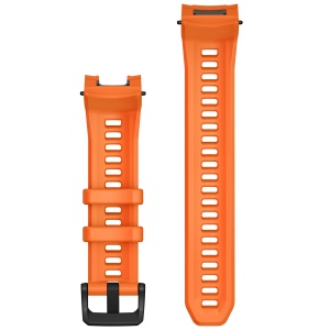 Garmin curea silicon cu latime de 22mm portocaliu Solstice - pentru Instinct 3 45 mm - Img 2