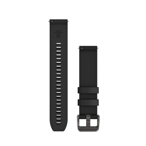 Garmin - curea silicon Quick Release 20 - neagra pentru Vivoactive/ Vivomove/ Venu/ Forerunner - Img 2