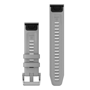 Garmin curea silicon QuickFit 22 - gri Powder - 3 piese - Img 4
