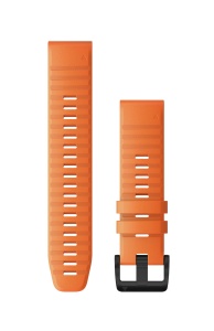 Garmin curea silicon QuickFit 22 - portocaliu ember