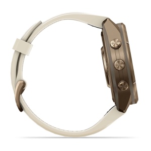 Garmin Fenix 9 Pro AMOLED inReach - 43 mm Titan Gold French Gray - Smartwatch Multisport Premium cu AMOLED - Img 5