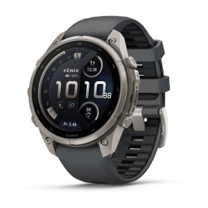 Garmin Fenix 9 Pro AMOLED inReach - 47 mm Titan Grafit - Smartwatch Multisport Premium cu AMOLED