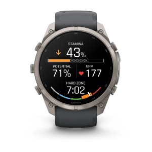 Garmin Fenix 9 Pro AMOLED inReach - 51 mm Titan Grafit - Smartwatch Multisport Premium cu AMOLED - Img 4