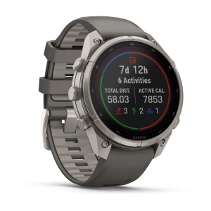 Garmin Fenix 9 Pro Solar inReach - 47 mm Titan Gray - Smartwatch Multisport Premium cu Ecran Solar - Img 3