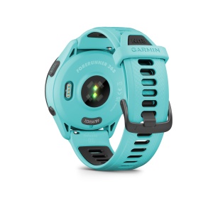 Garmin - Forerunner 265 ceas multisport cu GPS AMOLED - Ramă neagră cu carcasă Aqua şi curea din silicon Aqua/neagră - Img 10