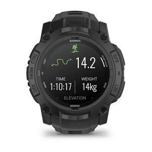 Garmin - Instinct 3 - 45 mm AMOLED - Black with Bolt Blue | Black Band - Img 109