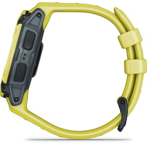 Garmin - Instinct 3 - 45 mm AMOLED - Black with Bolt Blue | Black Band - Img 159