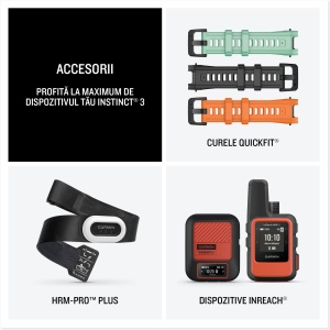 Garmin Instinct 3 AMOLED 45mm - Smartwatch Robust GPS - ediția limitată albastră - Img 13