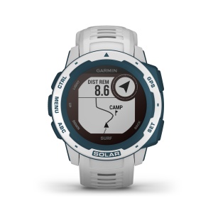 Garmin - Instinct Solar Surf edition - Cloudbreak - ceas inteligent cu GPS cu functii avansate pentru sport si incarcare solara - Img 4