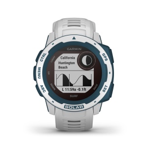 Garmin - Instinct Solar Surf edition - Cloudbreak - ceas inteligent cu GPS cu functii avansate pentru sport si incarcare solara - Img 16