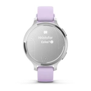 Garmin - Lily 2 Active - Argintiu, curea de silicon Purple Jasmina - Img 6