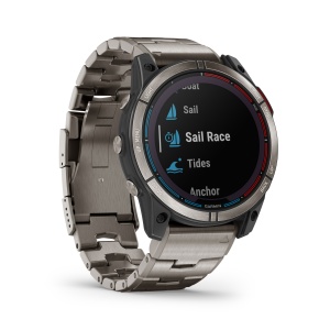 Garmin - quatix 7x Solar Titanium - ceas inteligent premium cu GPS cu functii avansate pentru sport si navigatie - Img 8
