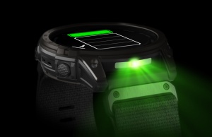 Garmin - Tactix 7 AMOLED Sapphire ceas multisport cu GPS - ramă neagră Titanium DLC și curea din silicon neagră + nailon - Img 13